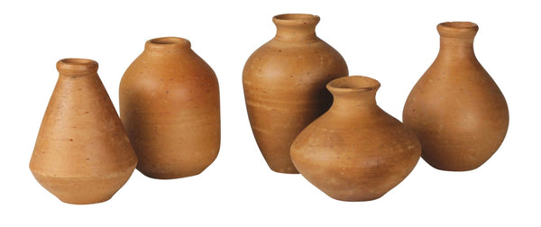 Terra Vases- Set of 5