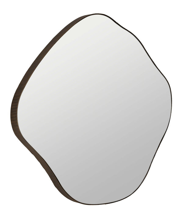 Andy Organic Brass Mirror